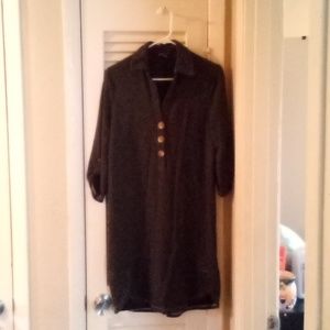 A dark grey Robert Louis dress. Size small